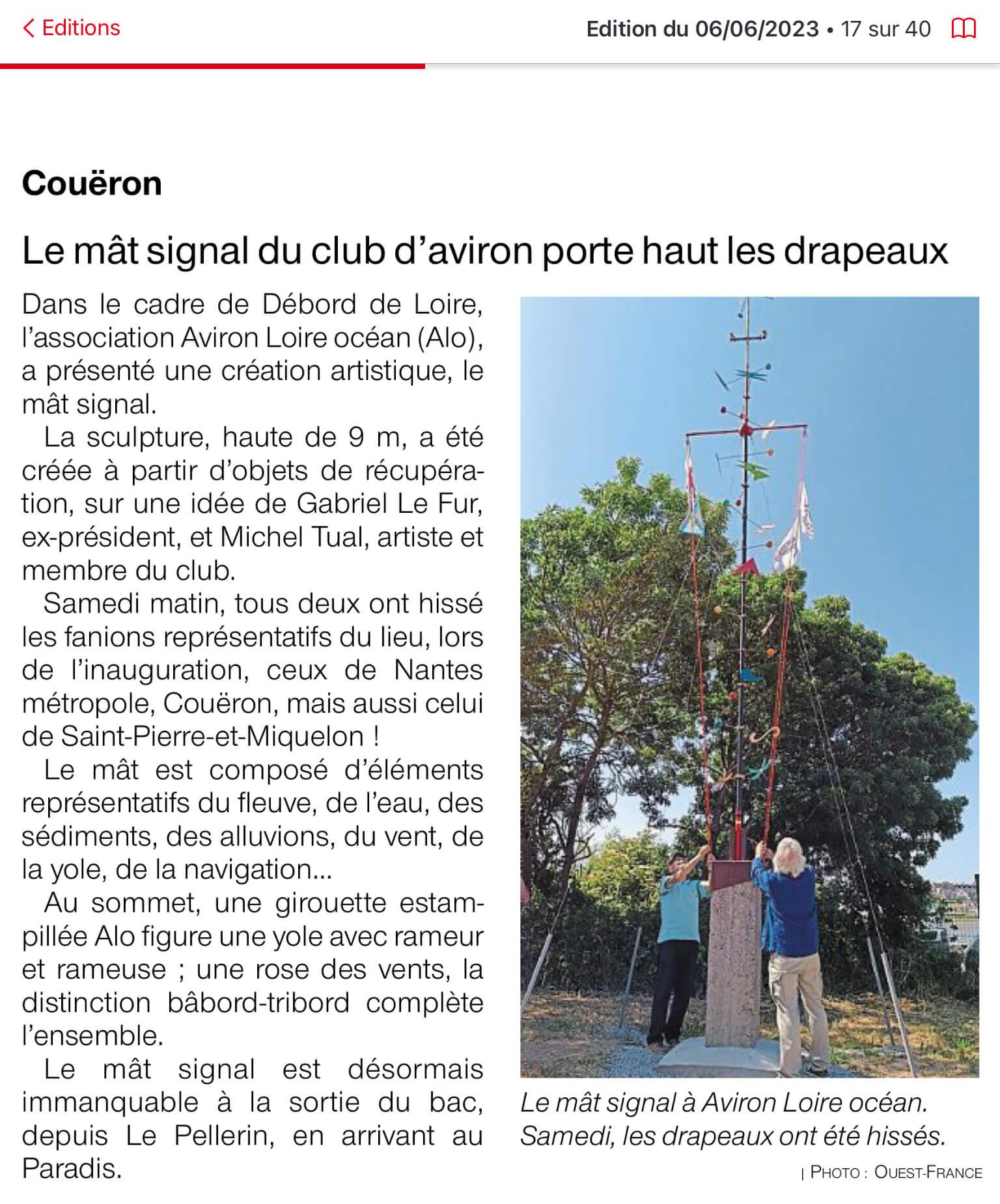 06 06 2023 ouest france 1