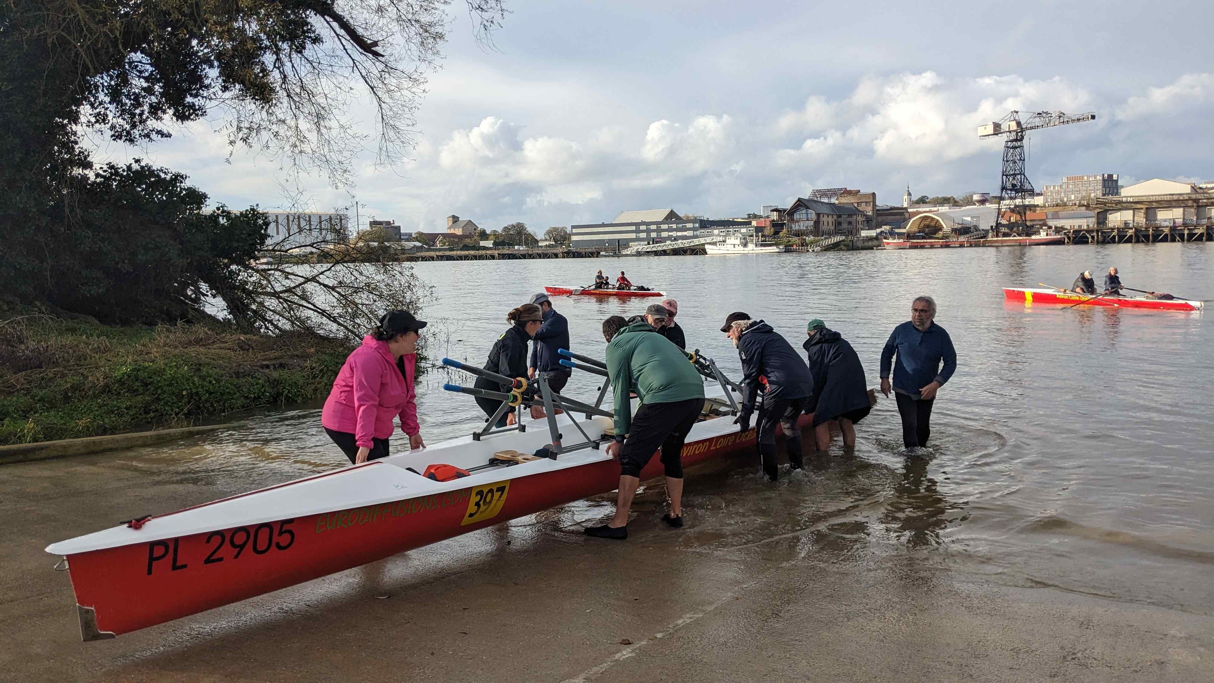 Départ de Trentemoult-Retour